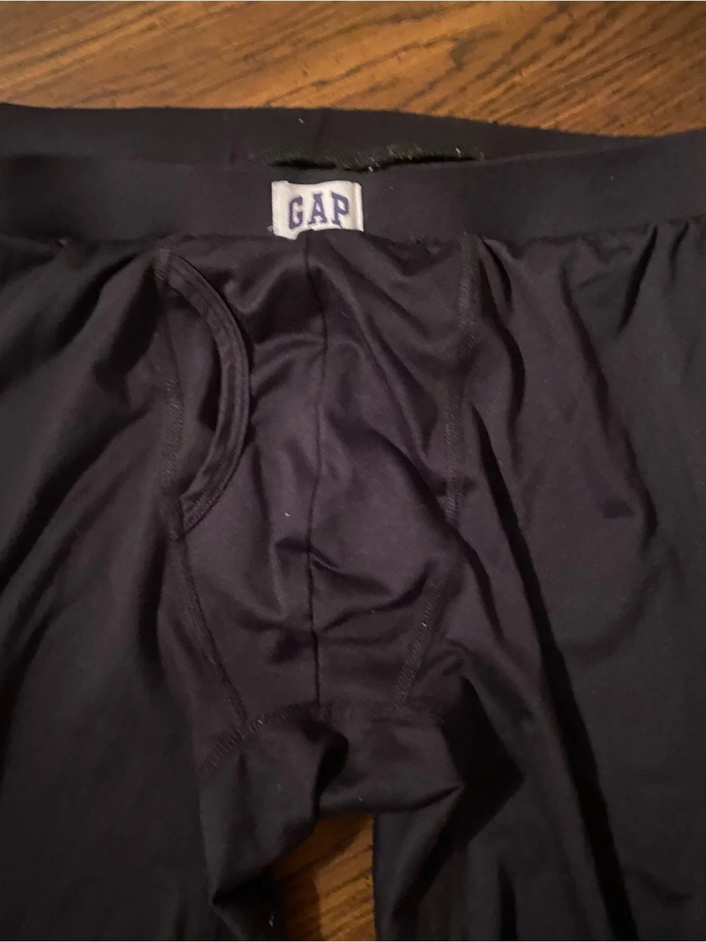 Black GAP Men's Thermal Long Johns